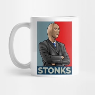 Stonk Guy Meme Mug